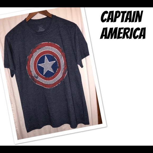VINTAGE CAPTAIN AMERICA TEE SHIRT! - Picture 2 of 4